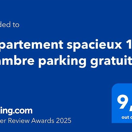 Appartement Spacieux 1 Chambre Parking Gratuit Valence  Exteriör bild