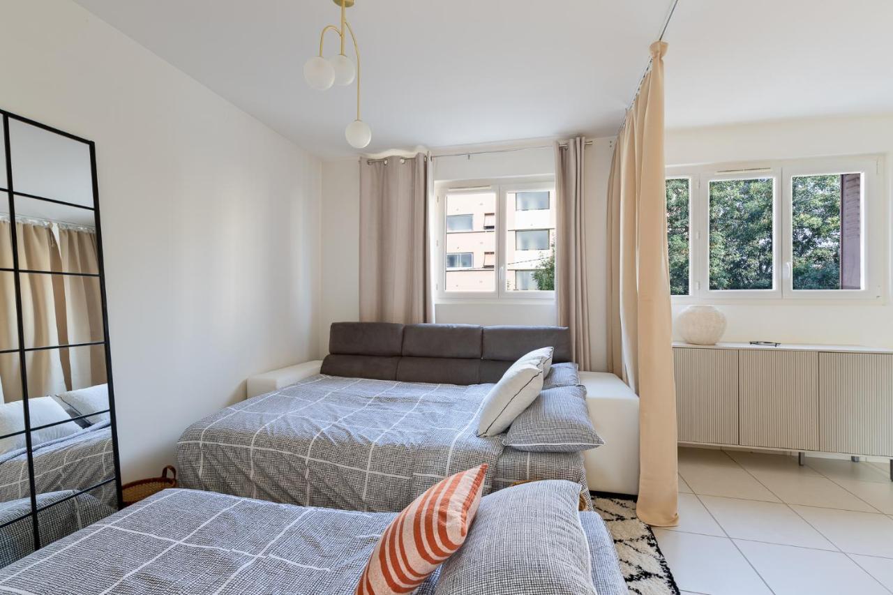 Appartement Spacieux 1 Chambre Parking Gratuit Valence  Exteriör bild